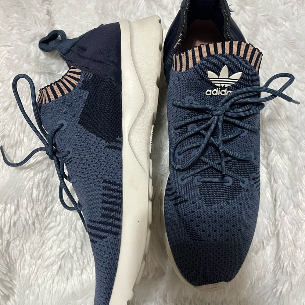 Adidas Women Blue ZX Flux ADV
Active Workout Running Athletic
Sneakers Size 8.5